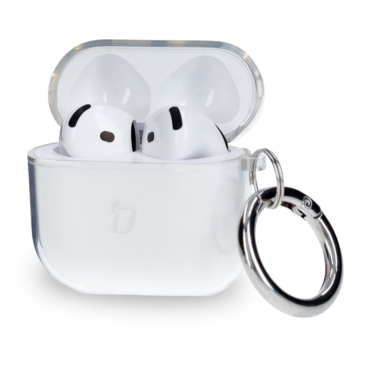 Etui Bizon Case Headphone Clear do AirPods 4